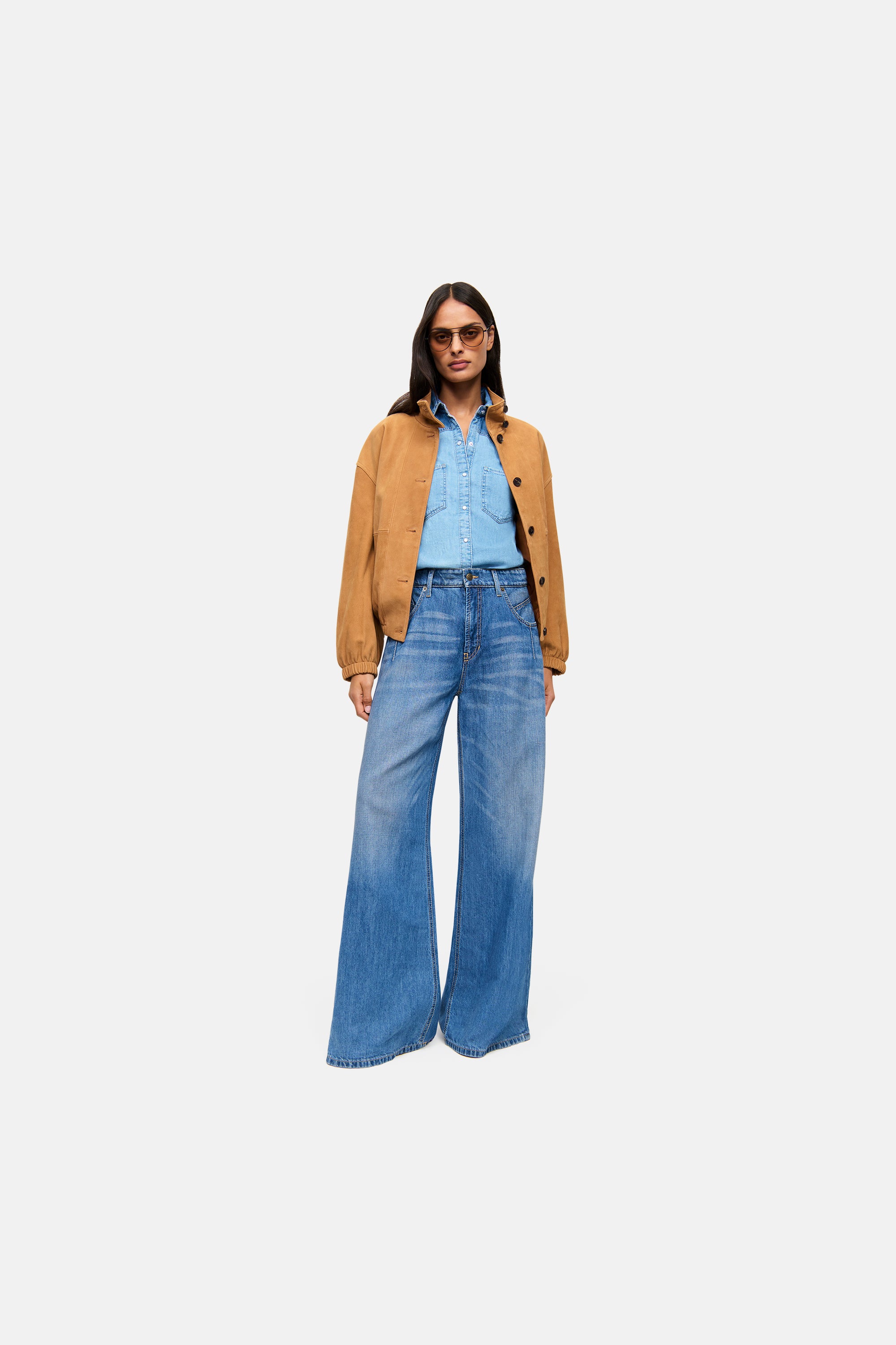 Cambio Pants Palazzo Advance Wide Leg – CAMBIO